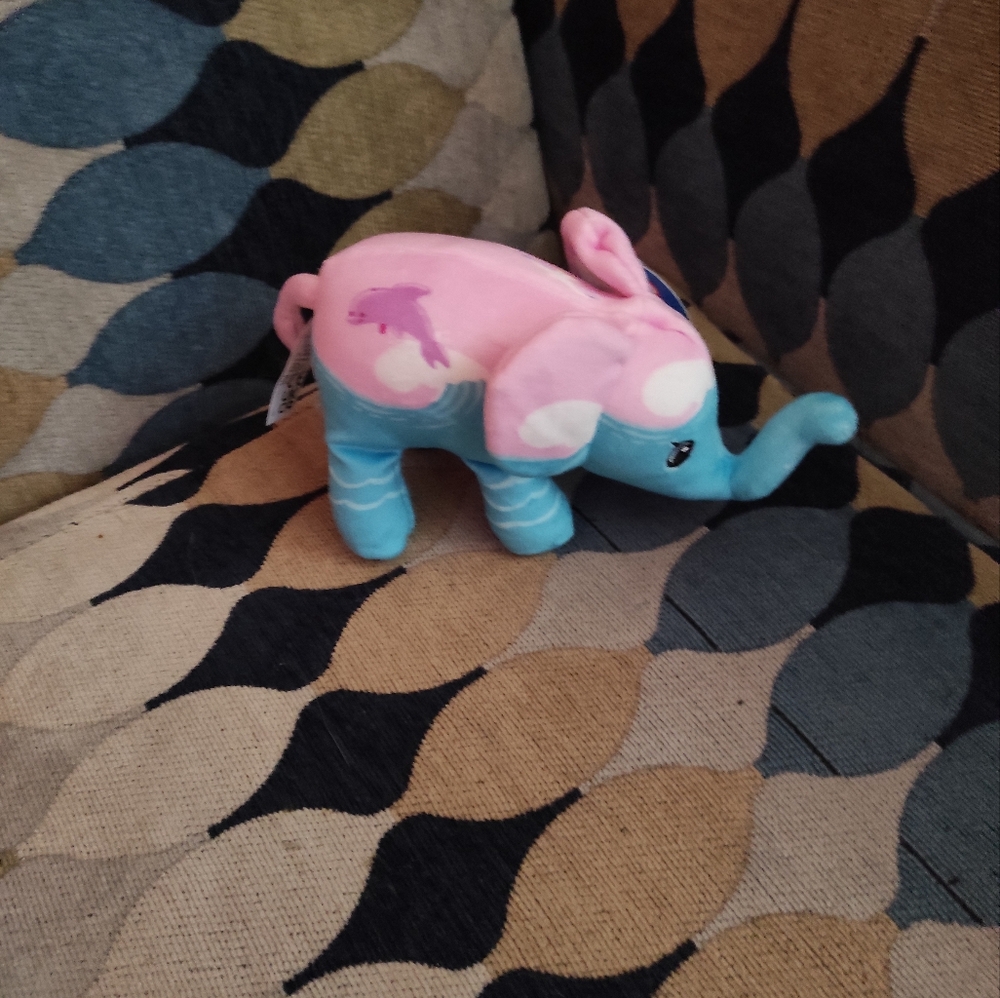 4" Pop Soft Dolphin Elephant